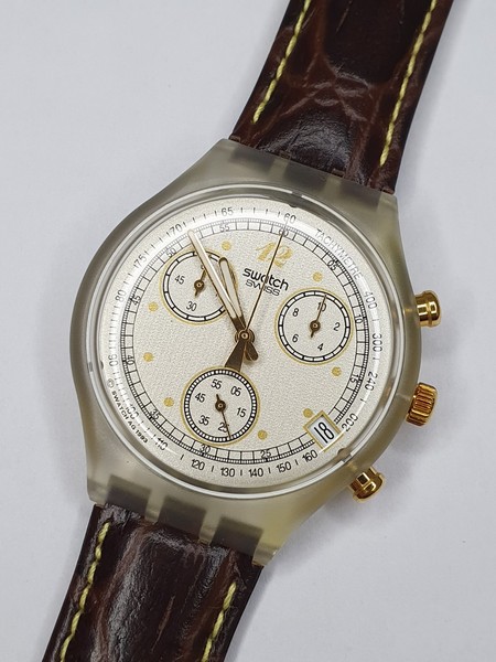 Swatch Chrono Croccante SCK401 - funziona - 37mm