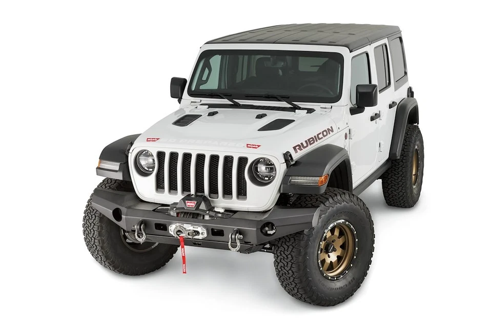 Warn 101335 Elite Series BUMPER JEEP FRONT - Image 4 of 4