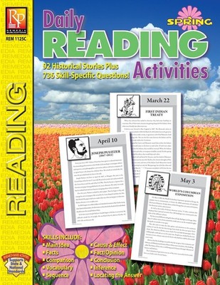 Daily Reading Activities: Spring | Reproducible Activity Book