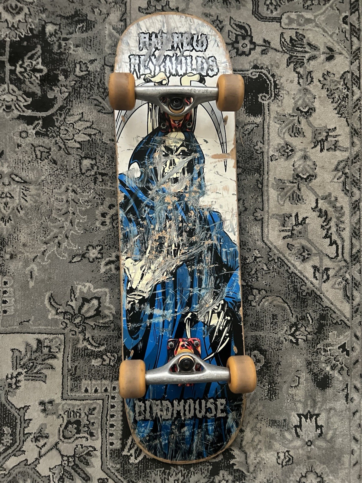 Birdhouse OG Andrew Reynolds Reaper Rare Skateboard Complete