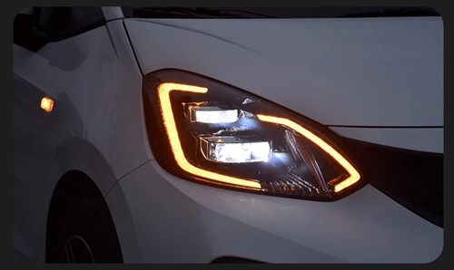 For Honda FIT/JAZZ 2013-2020 LED Headlight Front DRL Sequential Turn Signal Lamp - Picture 7 of 7