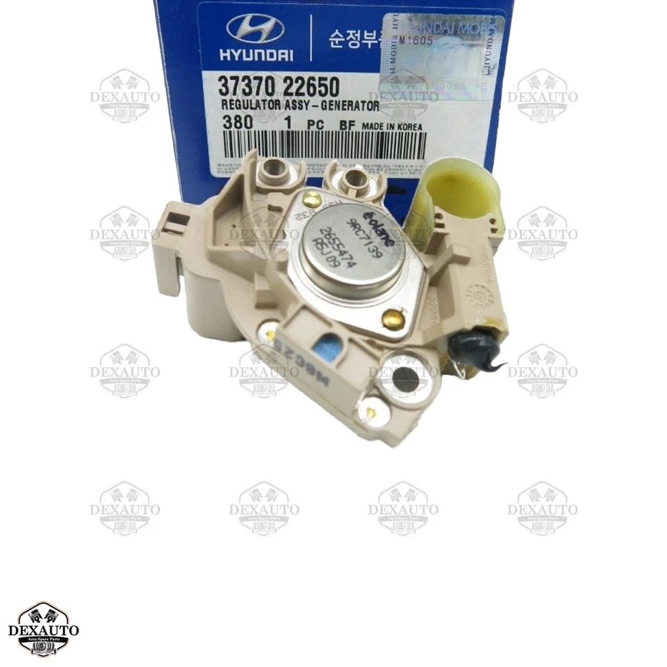GENUINE 3737022650 Voltage Regulator fits Hyundai Accent 03-10 Tucson 05-09 - Imagem 4 de 4