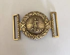 VA. 2 PC. 1860  VA. sword belt plate