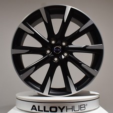 GENUINE VOLVO XC90 10 SPOKE 19" INCH GLOSS BLACK / POLISHED ALLOY WHEEL X1