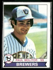 Paul Molitor 1979 Topps #24 Milwaukee Brewers