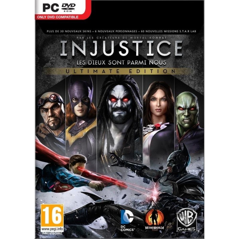 Injustice les Dieux sont parmi nous Ultimate Edition Neuf sur PS4