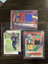 Panini 2025 NFL Rookie Phenom Ferguson, Arroyo & Jersey Kings Jacobs Cards Lot