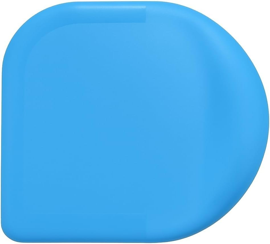 Kitchen Pan Scraper Blue 8 × 7 cm Durable Nylon, Non-Scratch