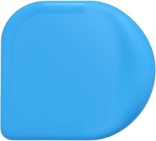 Kitchen Pan Scraper Blue 8 × 7 cm Durable Nylon, Non-Scratch