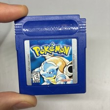 Pokemon Blue Nintendo Gameboy Cartridge Only, Working Copy, 100% Authentic