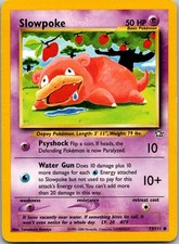 Slowpoke 73/111 Common Neo Genesis Pokemon Lightly Played on eBay