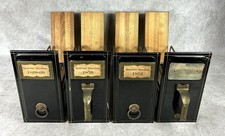 Antique 1880s Document File Drawers Set Of 4 Office Specialty Mfg Co NY