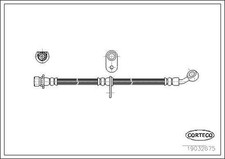 Flexible de frein Honda PRELUDE