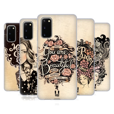 HEAD CASE DESIGNS INTROSPECTION SOFT GEL CASE FOR SAMSUNG PHONES 1