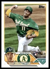 2023 Topps Shintaro Fujinami Rookie Oakland Athletics #561