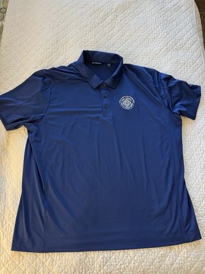 Aqua Caliente Palm Springs California Golf Tournament Blue Polo Size XXL Men's