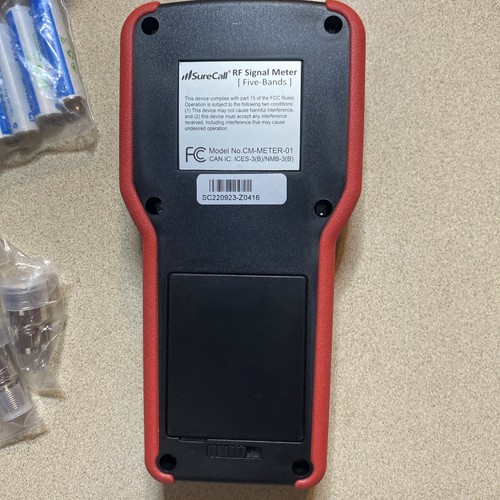 Surecall Portable Five Band Wireless Cellphone RF Signal Meter CM-METER-01 - Photo 3 sur 8