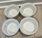 Set of 4 CorningWare French White Ribbed Ramekin 7 oz 200ml 4 x 2” — photo 4