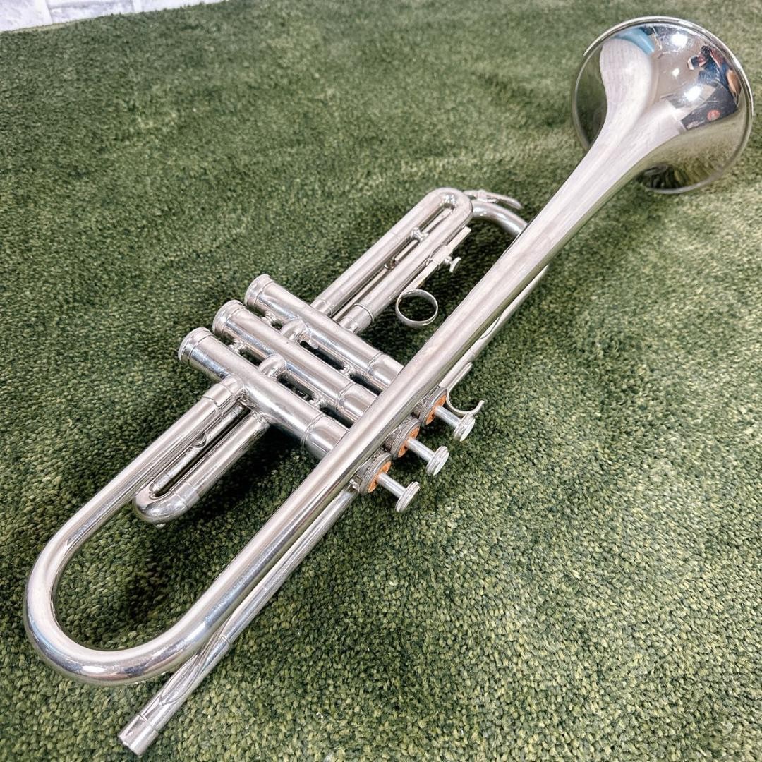 YAMAHA ヤマハ トランペット YTR-136 YAMAHA YTR-136 Trumpet Silver Musical Instrument With Hard
