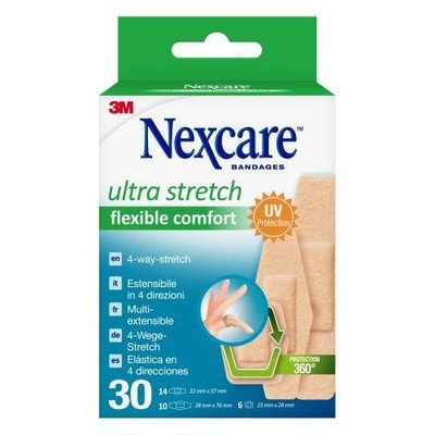 NEXCARE ultra stretch comfort flexible Pfl.Strips 30 ST
