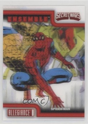 2024 Upper Deck Allegiance: Marvel Secret Wars 1984 Ensemble Spider-Man #E-7 d8k