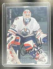 1999-00 In The Game Be a Player Millennium Sig Series Auto Tommy Salo