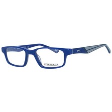 New KIDS Skechers SE-1161 090 Shiny Blue Grey Eyeglasses 46/16/130