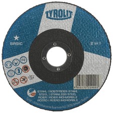 25x Tyrolit Trennscheibe gerade 150x1,2x22,23 mm A60 BASIC Stahl/Inox