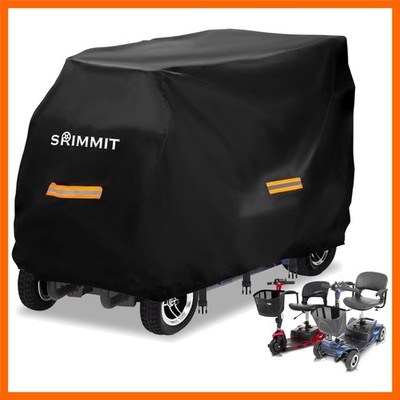 Upgraded Mobility Scooter Storage Cover, Heavy Duty 420D Oxford Fabric Electr...
