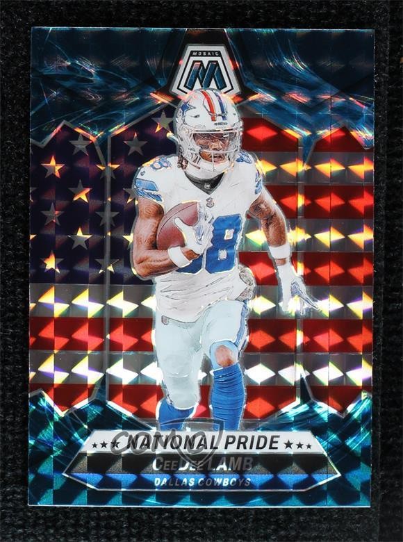 2024 Panini Mosaic National Pride Genesis Mosaic Prizm CeeDee Lamb #262 0yg9