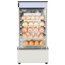 Uimoso 5-Tier Commercial Food Warmer Display Cabinet with LED Light, 120L