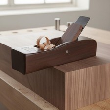 Round Bottom Plane Polished Finish Hand Tool Comfortable Grip for Woodworkers