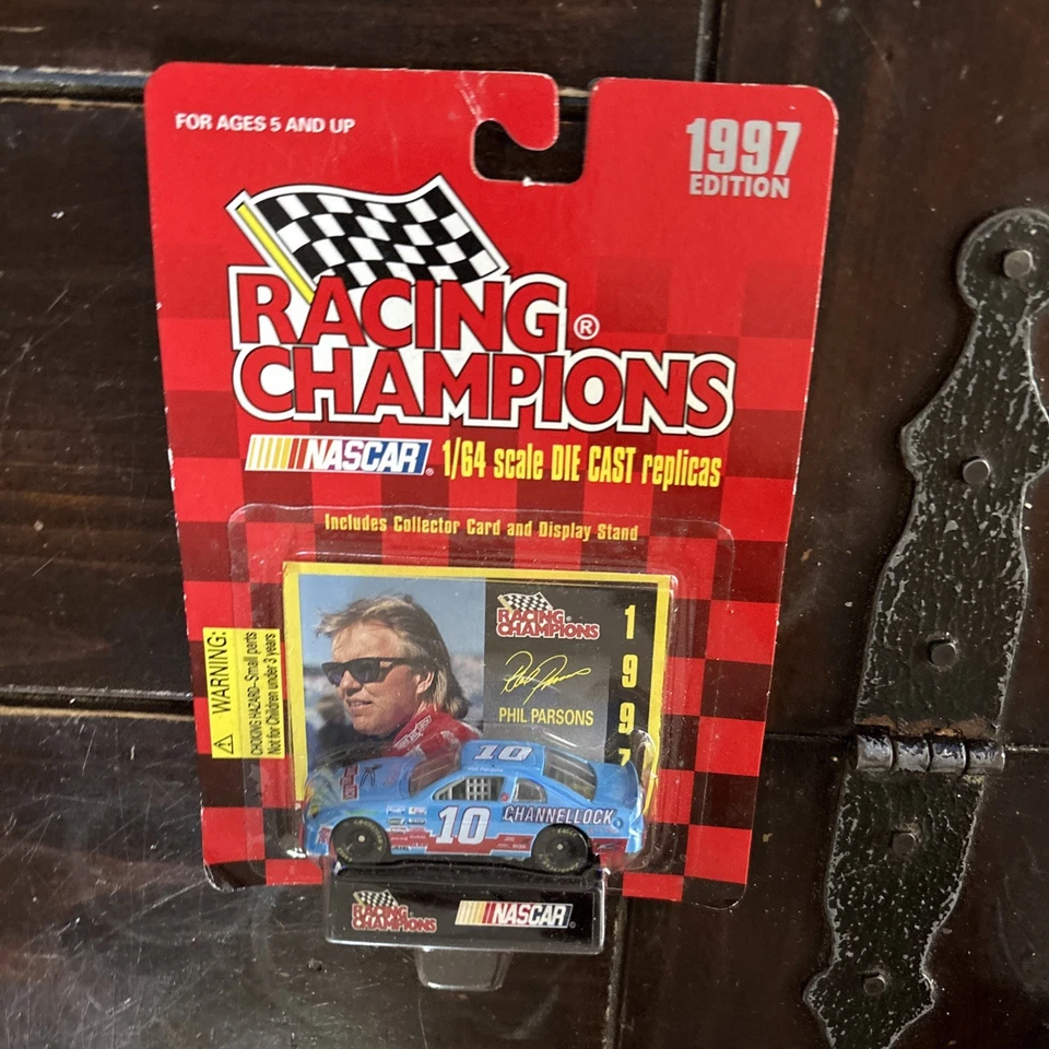Racing Champions NASCAR 1/64 diecast #10 bloqueo de canal Phil Parsons 1997 nuevo en paquete Foto 3 de 4