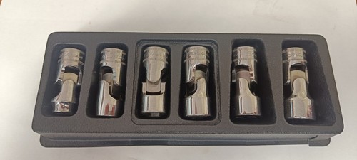 Snap On 3/8" Antrieb 6-Punkt metrisch flach drehbar Steckschlüsselsatz (10-17 mm) 206FSUMA - Bild 2 von 6