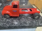 55 Tonka Truck With Long Frame For The Interchangeable Stake Rack, and Lumber Bo