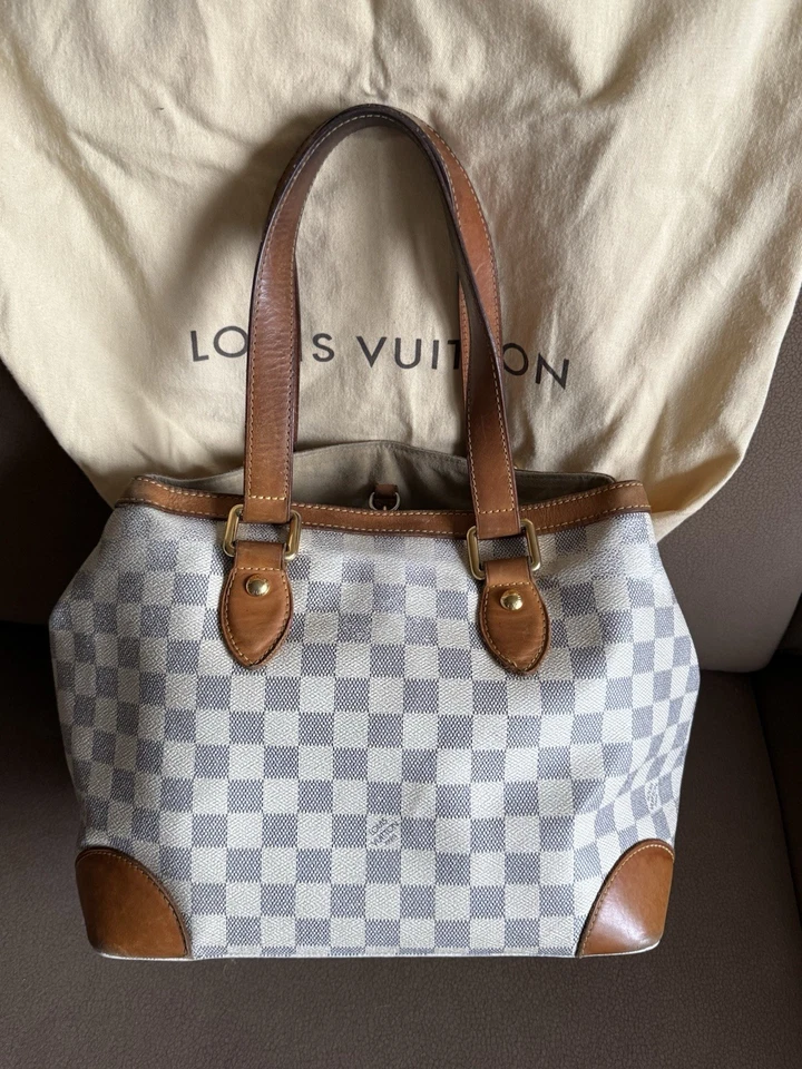 Original Louis Vuitton Hampstead PM Azur LV Tasche  - Bild 4 von 4