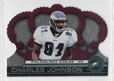 🏈🏈 2001 Pacific Crown Royale Retail #104 CHARLES JOHNSON (NR-MINT) Eagles 🏈🏈