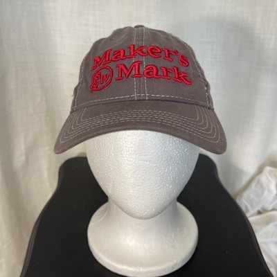 Makers Mark Hat SIV Whisky Strap-back Adjustable Baseball Cap Kentucky Bourbon