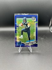 2023 Panini Optic Donruss Jaxon Smith-Njigba Blue Glitter Rated Rookie #293