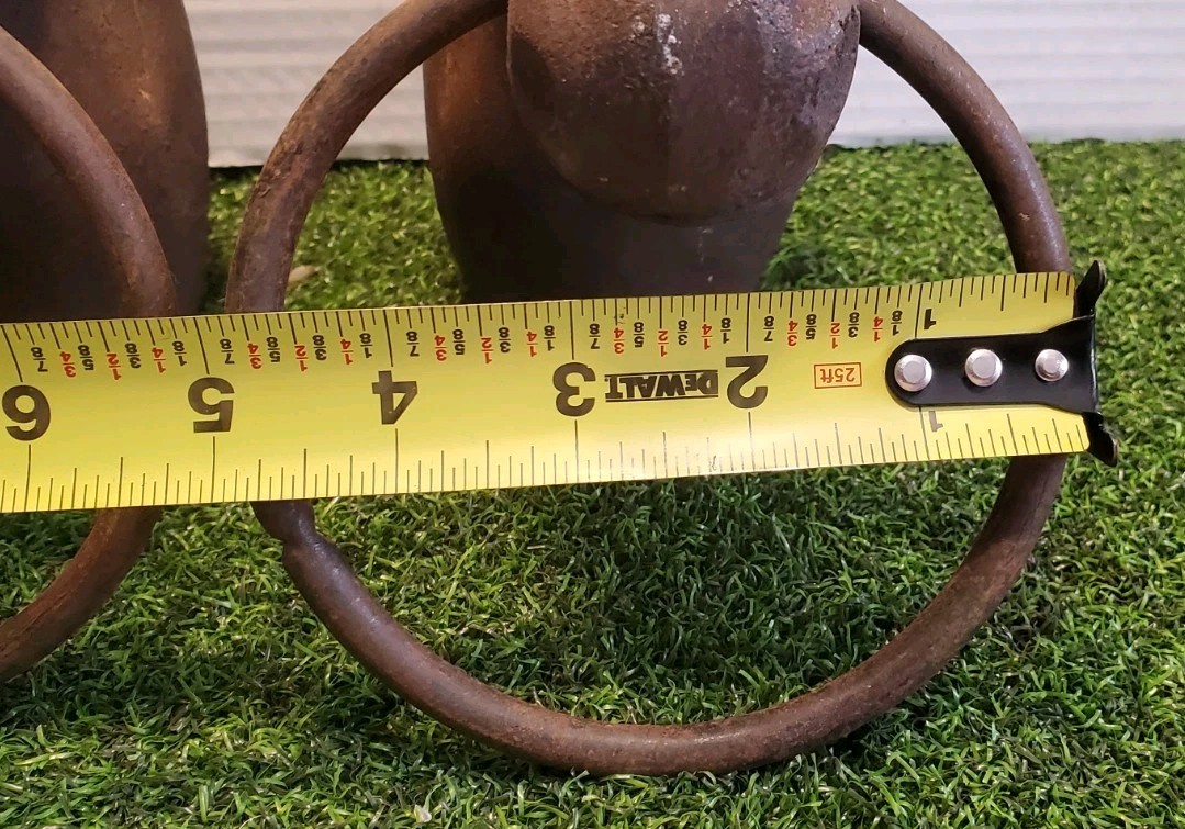 ANTIQUE CAST IRON HORSE HEAD VINTAGE HITCHING POST TOPPER - GREAT PATINA