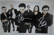 Rammstein XXL Autogramm Großfoto 20x30 cm autograph Repro vom ORIGINAL 