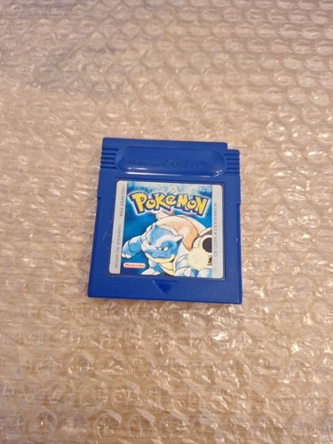 Jeu Nintendo Game Boy Pokemon Version Bleue FRA 100% OFFICIEL