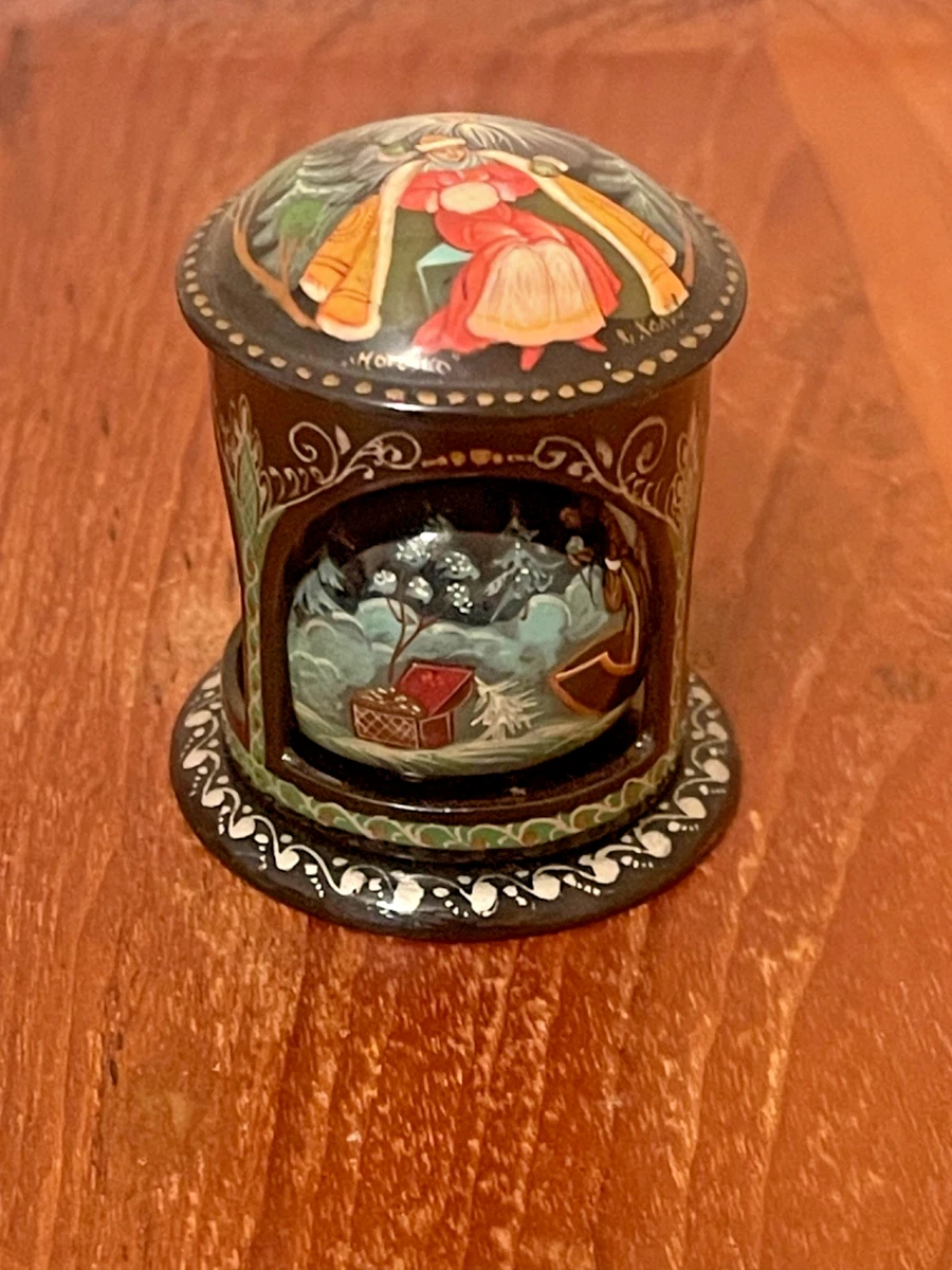 Russian Lacquer Box Palekh for sale | eBay