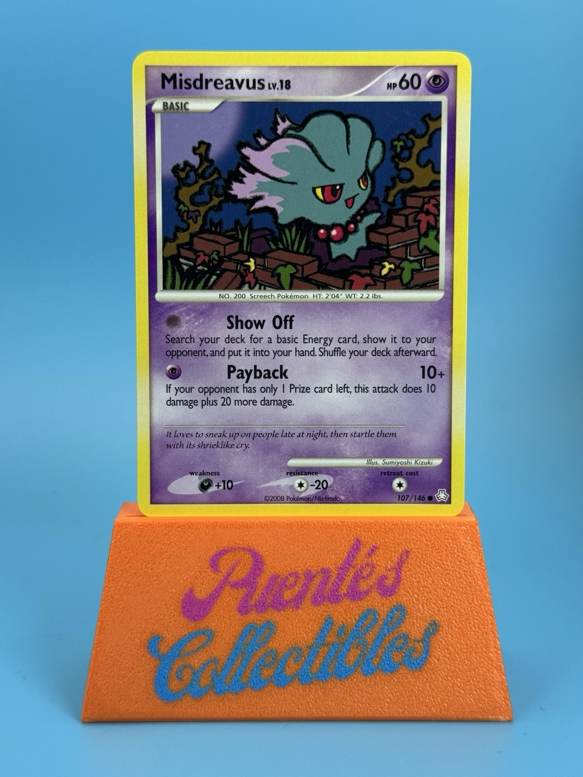 Misdreavus 107/146 Legends Awakened Pokemon Card TCG NM