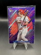 2025 Topps Finest JT Realmuto Rare Purple Checkerboard Refractor  /75 Phillies