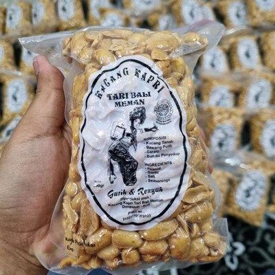 3X Garlic Peanut Tari Bali Kacang Kapri Roasted 300g Balinese