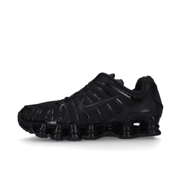 Nike Women's Shox TL Black and Max Orange Shoes AR3566-002 Nike Women's Shox TL Black and Max Orange Shoes AR3566-002