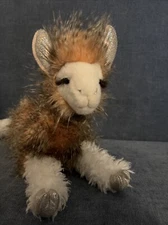 Douglas Cuddle Toy Sparkles Llama Lizzie Plush Beanbag Feet 17” Rare Glitter