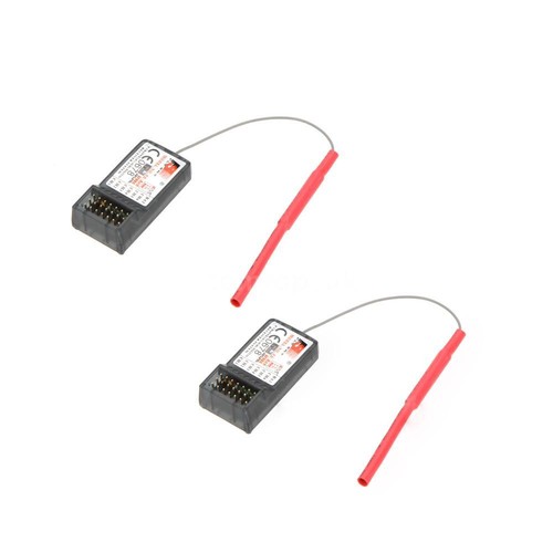 2 X Original FlySky FS-R6B 6CH 2.4Ghz Receiver for FlySky TH9X FS-CT6B FS-T6