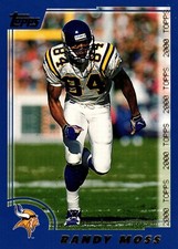 2000 Topps Randy Moss Early Year - Minnesota Vikings